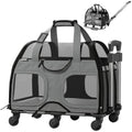 Katziela Luxury Rider PRO pet carrier – Gray/Black