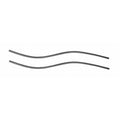 HEADLIGHTSDEPOT Side Headliner Molding Set Compatible With Chevrolet Nova 1968-1972 - Black