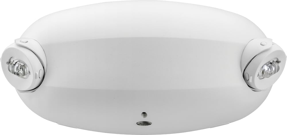 Lithonia Lighting Quantum Emergency Light, 2 Aimable Lamp Heads, 120/277V