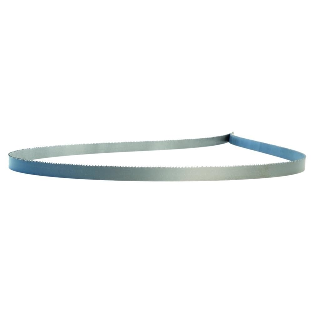 1piece Bimetal Band Saw Blade, 64.5*1/2*0.025inch Raker Set Tooth Blade 18T