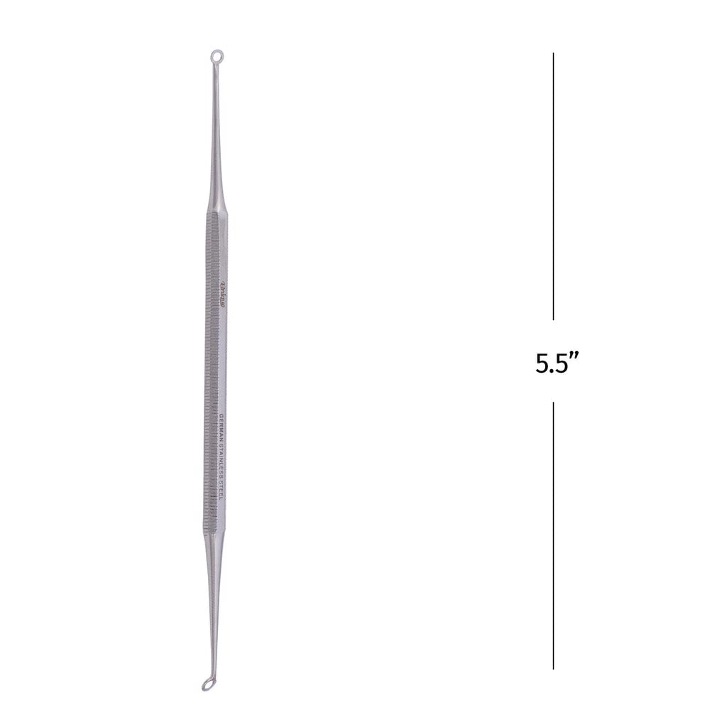 Blackhead Remover Comedone Extractor Tool - Dual Loop Whitehead Blemish Acne Removal - Skin, Facial, Pimple, German