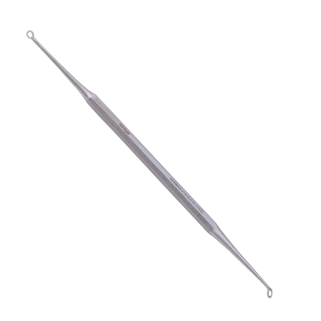 Blackhead Remover Comedone Extractor Tool - Dual Loop Whitehead Blemish Acne Removal - Skin, Facial, Pimple, German