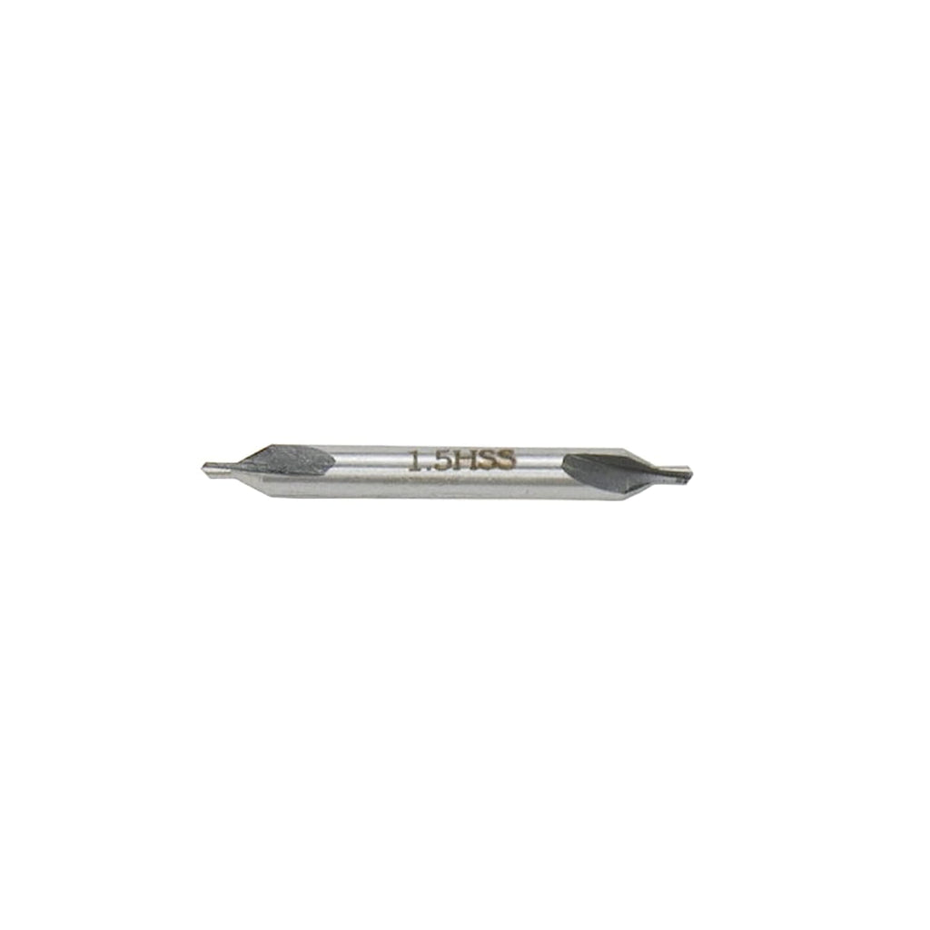 Center Bits Drill 1.5mm Tip Diameter HSS Center Spotting Drill Bit Countersink Tools for Lathe Metalworking -10pcs