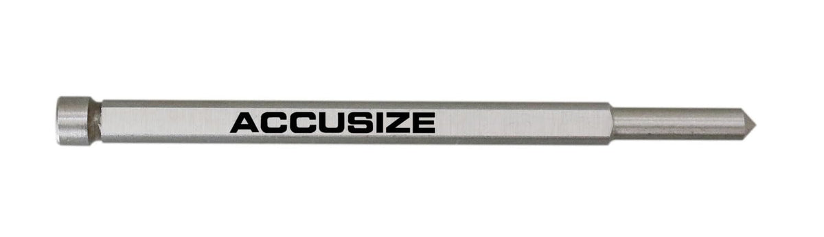 Accusize Industrial Tools 6.5mm x 4" Pilot Pins for Annular Cutters, 10pcs/Pack, 0600-0085x10