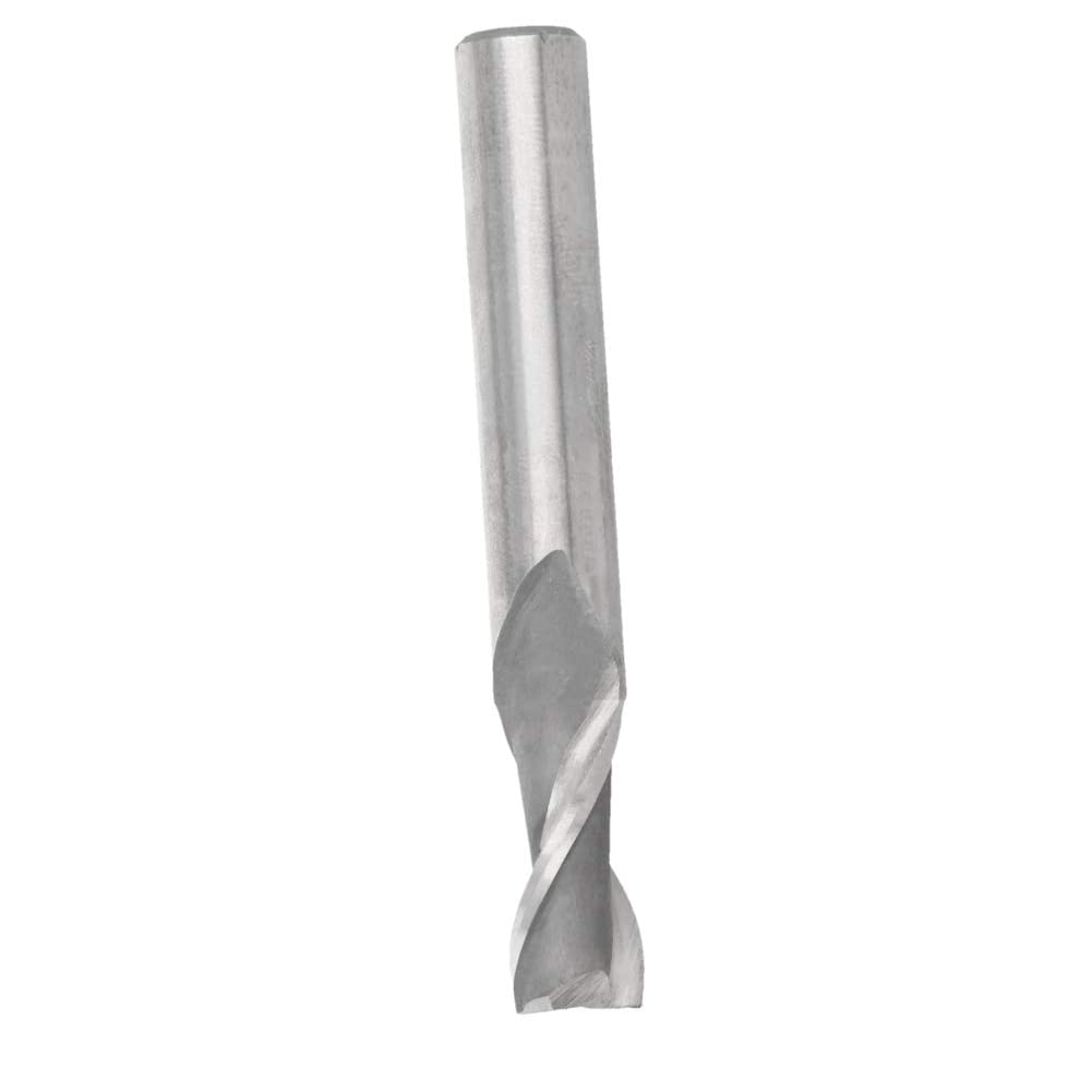 Auniwaig 18mm Straight Shank End Mill Cutter, 4-Flute End Mill Bits,HSS-AL Spiral Bits, Round Shank Milling Cutting Tool for Stainless Steel Alloy Copper Metal 1Pcs