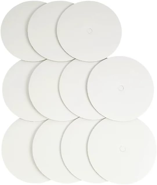 8 Round Cake Boards, 11pk, White-Wilton-2104-1162