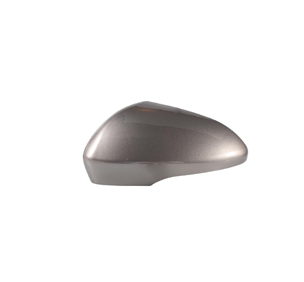 Left Driver Side Car Mirror Cover Replacement Compatible With Ford Fusion 2013-2021 Rearview Mirror Cover（With Turn Signal Lights） (Oyster Grey Left Driver)