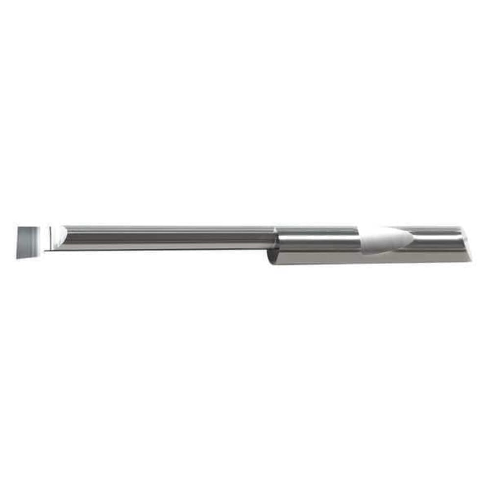 Micro 100 QBB-2301500 Boring Tool - Right Hand - Quick Change, 1/4" Min Bore Dia, 1-1/2" Max Bore Depth, .058" Proj, .0738" Offset, .005" Corner Rad, 5/16" Shank Dia, 3" OAL, Uncoated