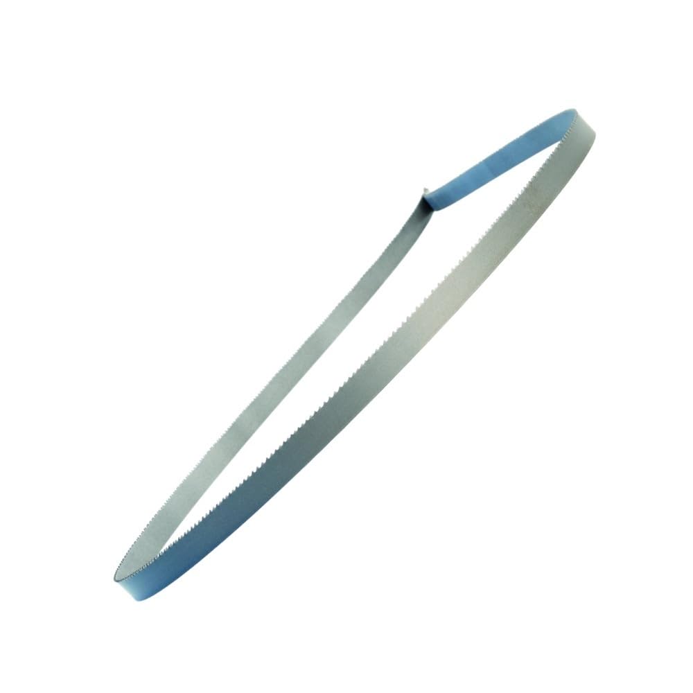 1piece Bimetal Band Saw Blade, 64.5*1/2*0.025inch Raker Set Tooth Blade 18T