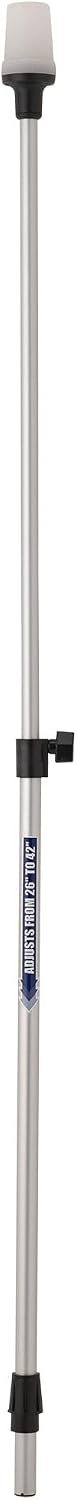 attwood LightArmor LED All-Round Telescoping Pole Boat Navigation Light 30"-48"