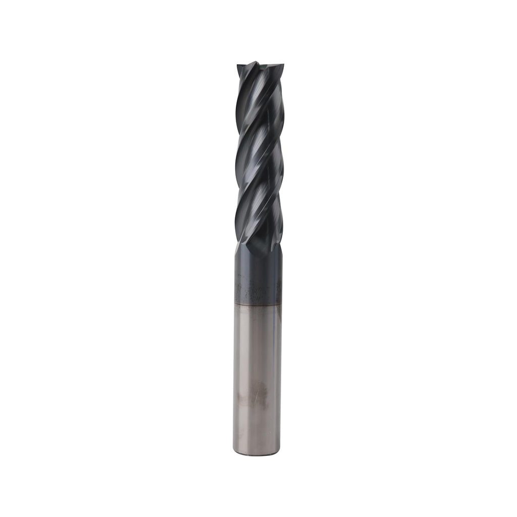Zorqon 5/8'' Carbide Long End Mill, 4 Flute, AlTiN Coating