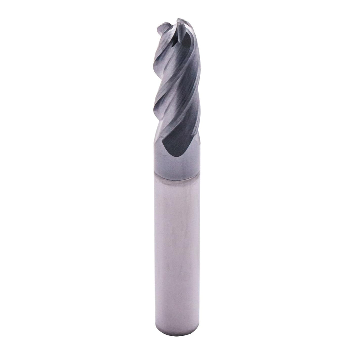 4 Flute Solid Carbide Ball Nose End Mill Cutter(1Pc, 5/16"), AlTiN Coated