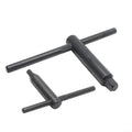 Lathe Chuck Key, Heavy Duty Milling Square Wrench Spanner Tool 8MM 10MM 12MM 14MM 17MM CNC Router Engraving Machine T-Handle Grip(17 * 17mm)