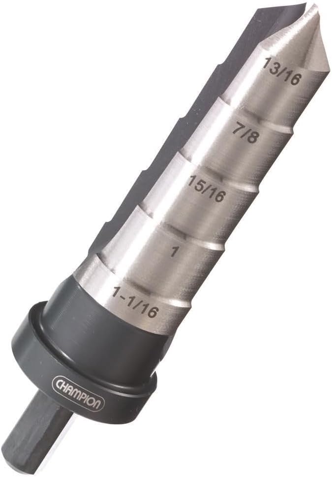 Champion Cutting Tool Heavy Duty 3 Pc Step Reamer Set