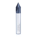 AYCHOLIZ 60 Degree Chamfer End Mill 1/4" Diameter Carbide Chamfering Mill 4 Flute CNC V Bit for Chamfering (AlTiN Coated)