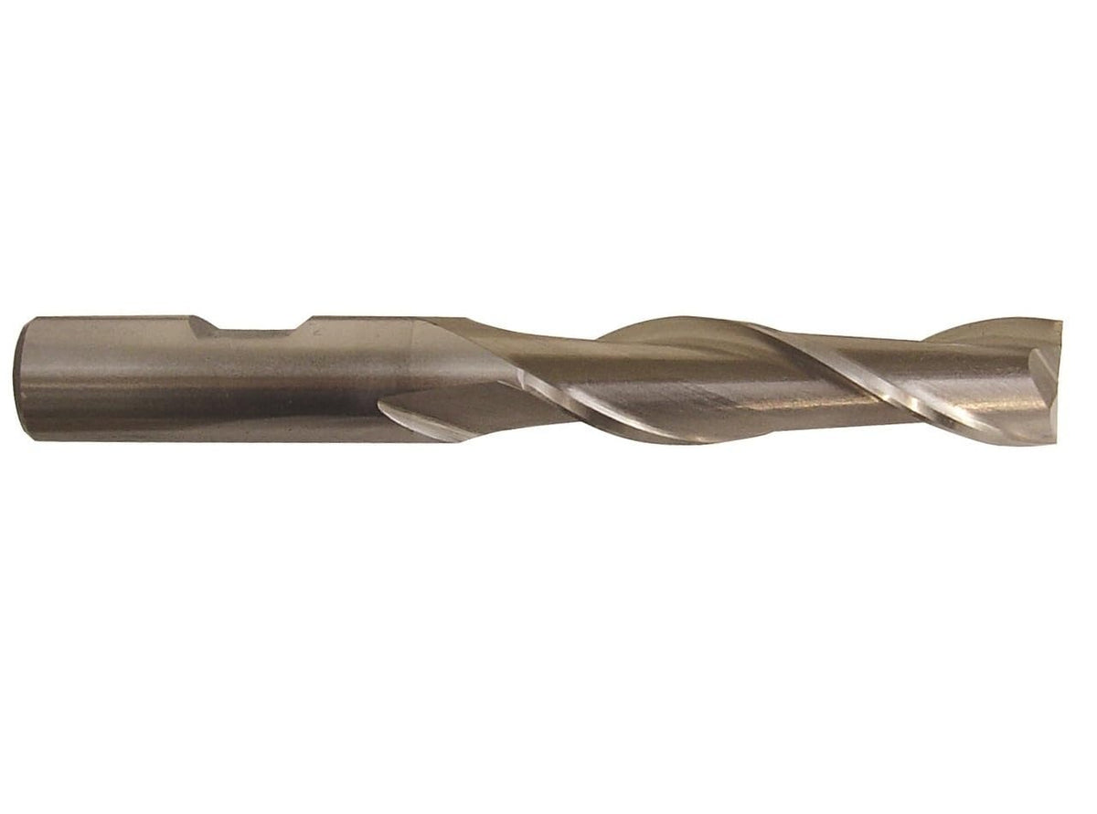 Drill America 1-5/16" X 3/4" High Speed Steel 2 Flute Single End End Mill, DWC Series