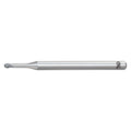 End Mill, Carbide, WXL, 1/32, 2FL, Ball End