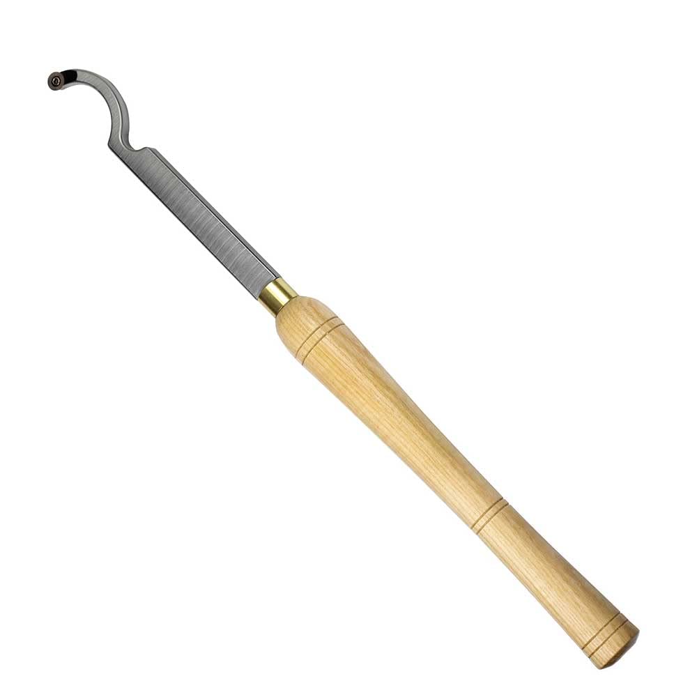 YUFUTOL Swan Neck Hollowing Tool Carbide Tipped Wood Turning Tools