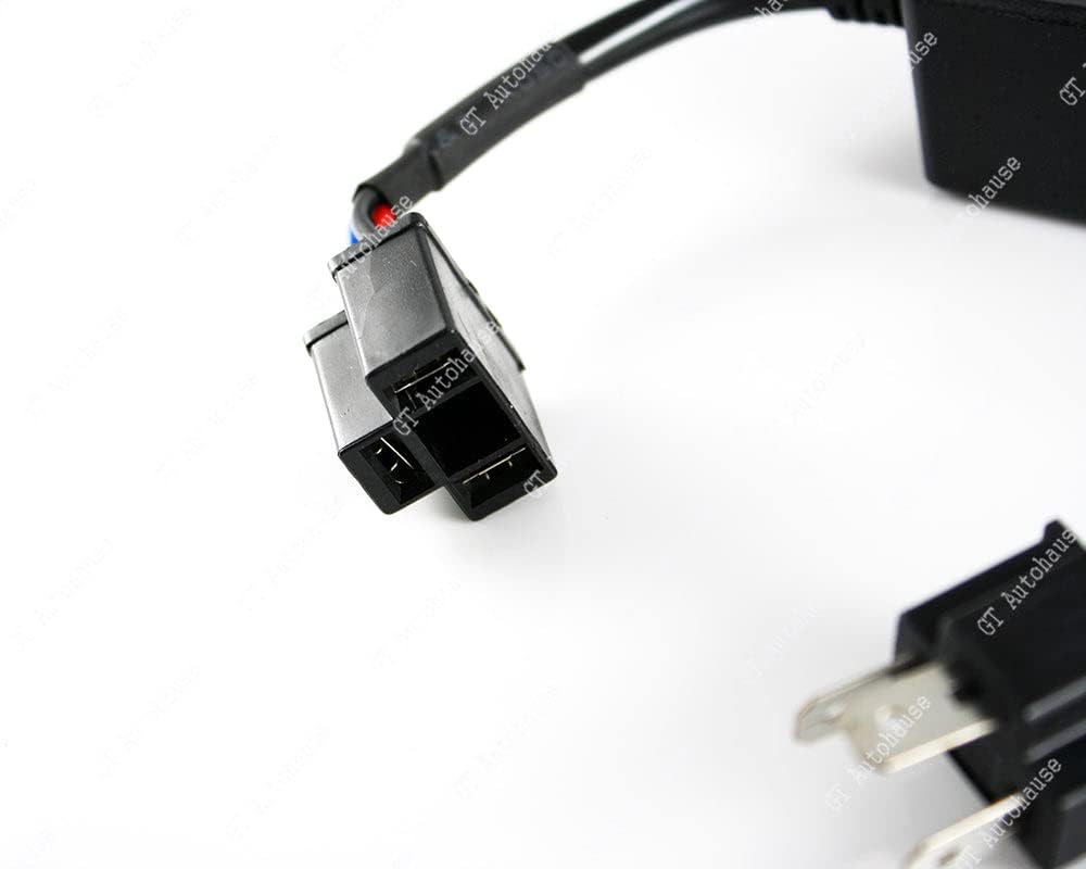 x xotic tech New H4 HB2 9003 LED Canbus Error Free Decoder Adapter Anti Flicker Flash Computer Warning Error Canceller For LED Fog lights, DRL Bulbs