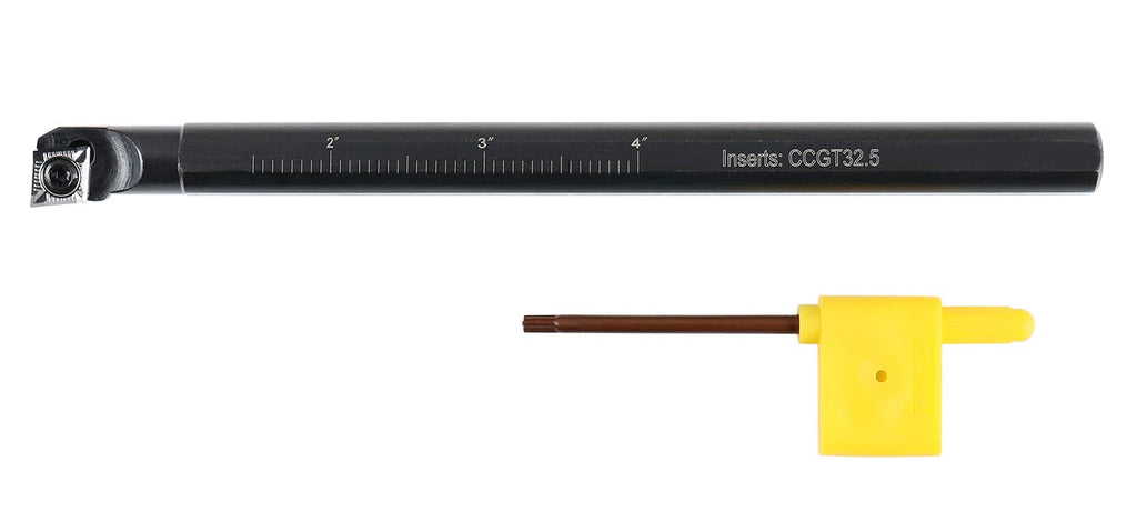 Accusize 1/2 in RH SCLCR Indexable Boring Bar for Aluminum