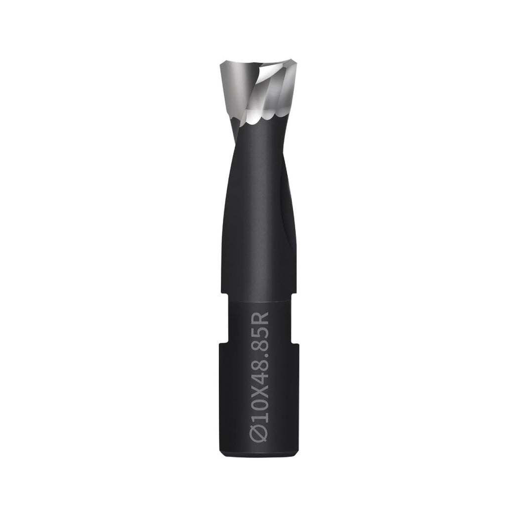 10mm Carbide Bit for DF500 Domino Joiner, Spiral Flute Cutter, 1 Pack