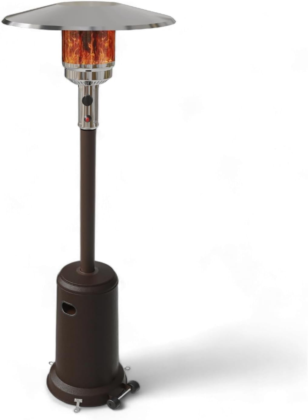 GasOne PH-8000A 50,000 BTU Outdoor Propane Heater for Patio with Wheels