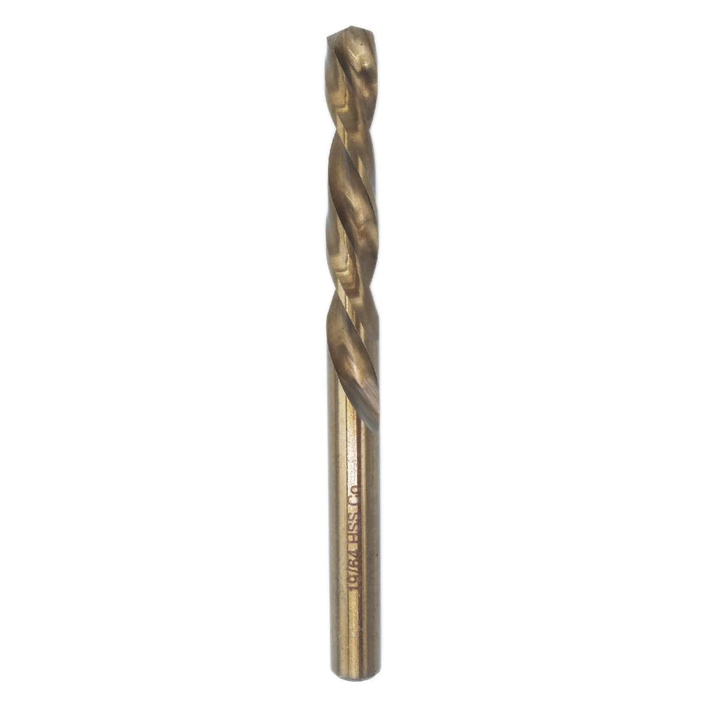 19/64-Inch Cobalt Steel M35 Left Hand Drill Bit, Pack of 3