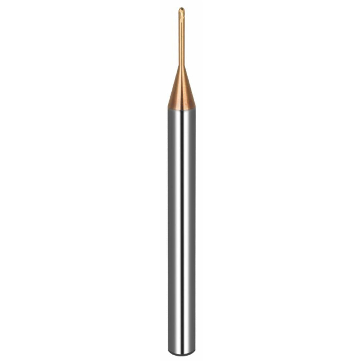 WKSTOOL 0.2mm Mill Dia 2Flutes Long Reach Neck Solid Carbide Ball Nose Mill Cutter Deep Cavity Milling CNC Router Bit for Hardened Steels
