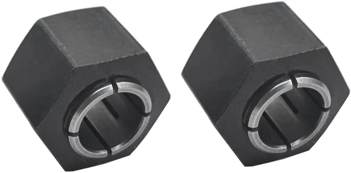 Collet And Nut (1/2-inch) 12.7mm replace Fits Dewalt DW618 router collet