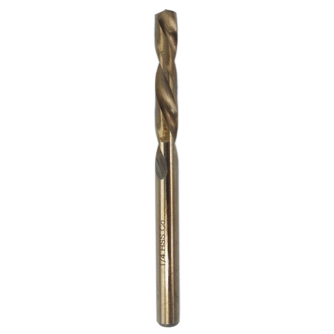 1/4-Inch Cobalt Steel M35 Left Hand Drill Bit, Pack of 3
