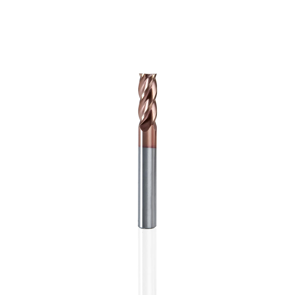 NZ 5/16" 4-Flute TiSiN-Coated Square End Mill, HRC55 CNC Milling Cutter for Hardened Steel, Stainless, Titanium & Cast Iron