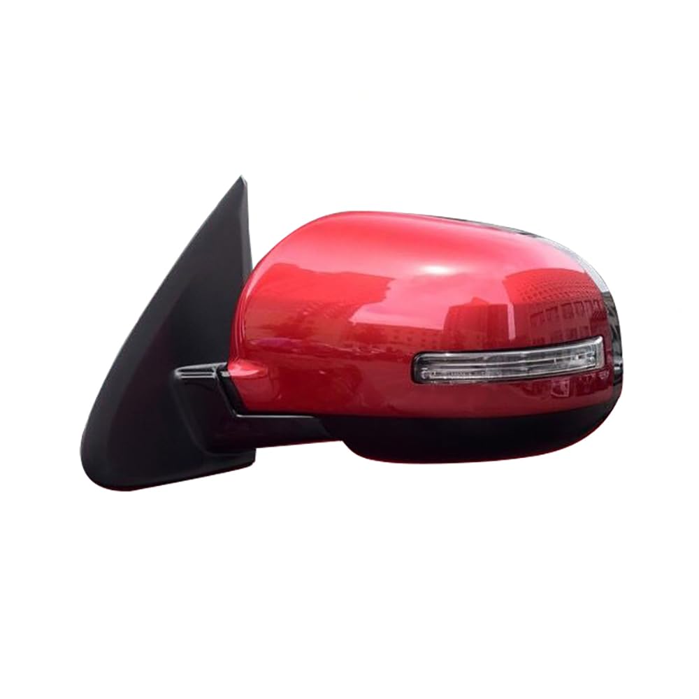 TiJeRa Power Left Door Mirror Heated Folding Compatible with Mitsubishi Outlander 2013-2020 LED Turn Signal Light