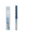 JIANXING 3/8" Extra Long Carbide Square End Mill, 4 Flute, 4" OAL, 1 Pc
