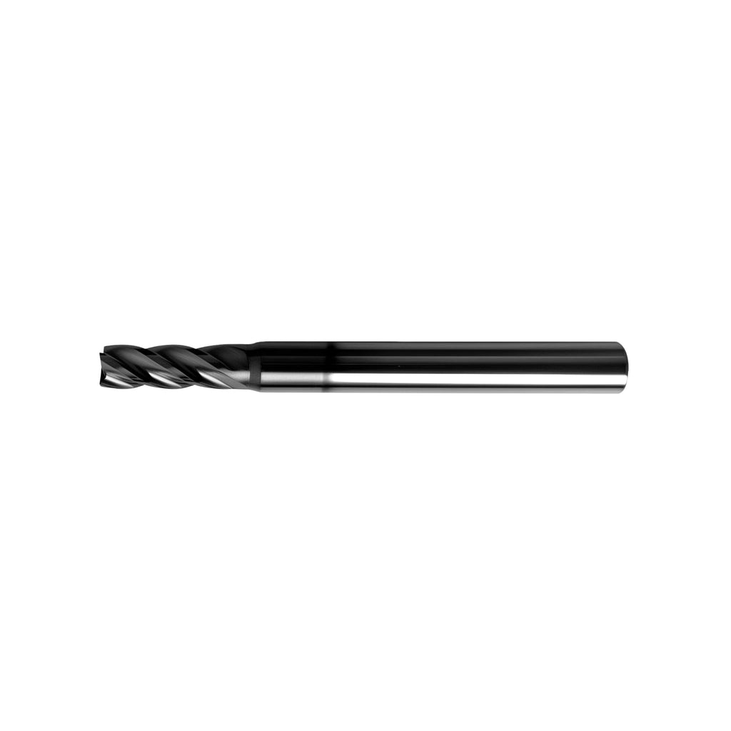Zorqon 7/32" Carbide Square End Mills, 4 Flute End Mill Bits