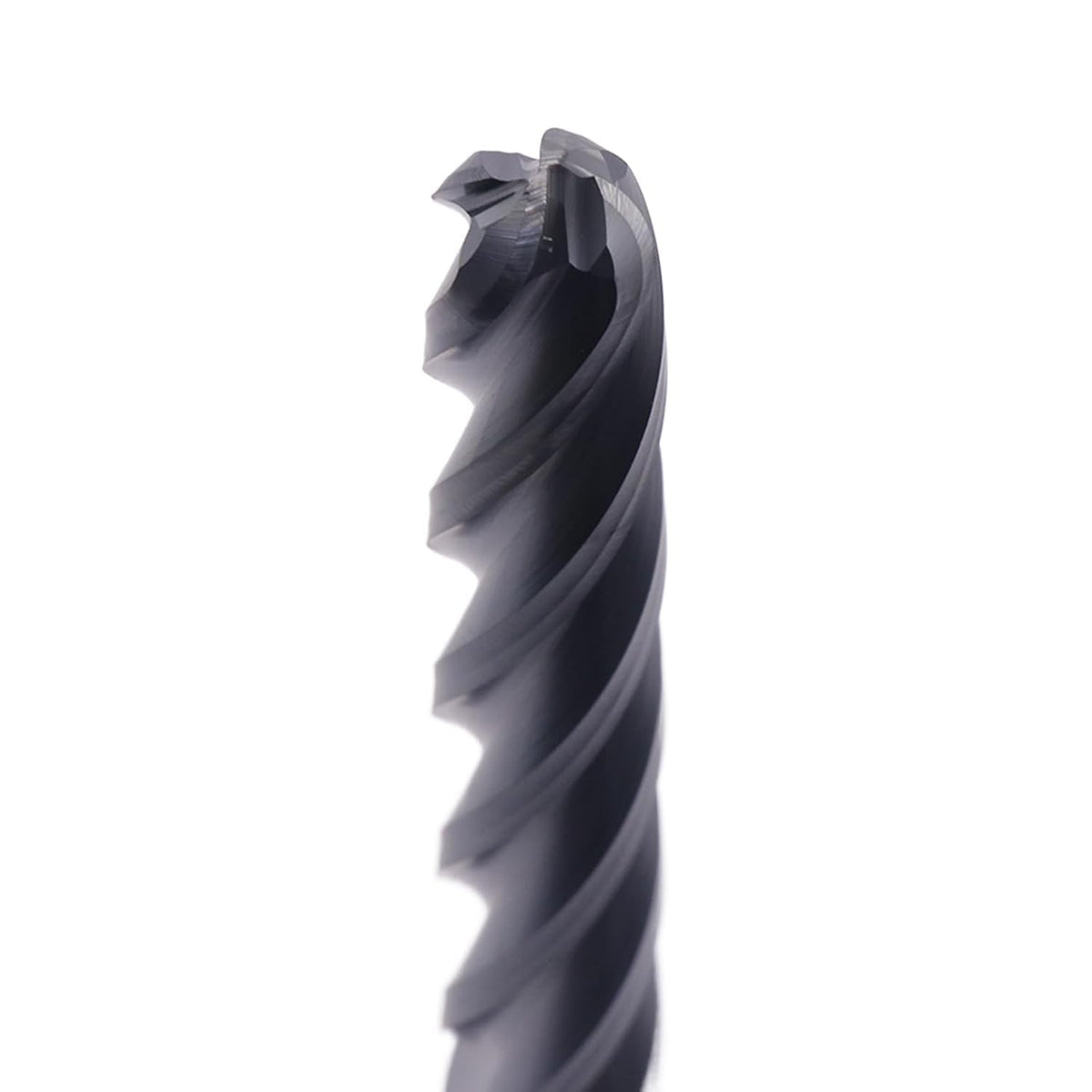 1/2" 4 Flute Solid Carbide Ball Nose End Mill - AlTiN Coated, 3" LOC 6" OAL