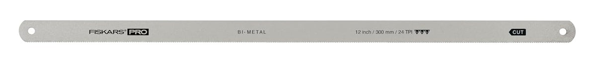 Fiskars Original Pro Replacement Blade for TrueTension Hacksaw (1062931), Saw Blade Length: 30 cm, 24 TPI, bimetal, 1062941