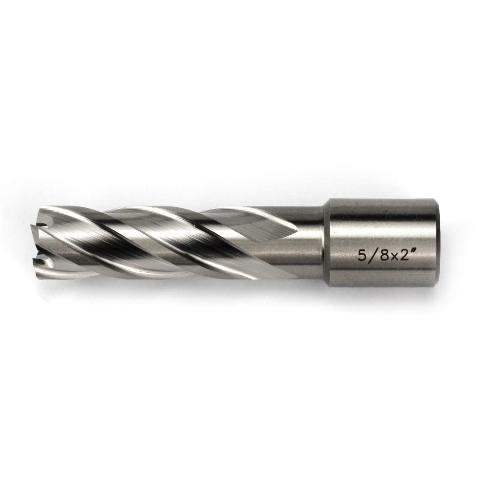 OSCARBIDE 5/8" x 2" HSS Annular Cutter 3/4" Weldon Shank Mag Drill Bit