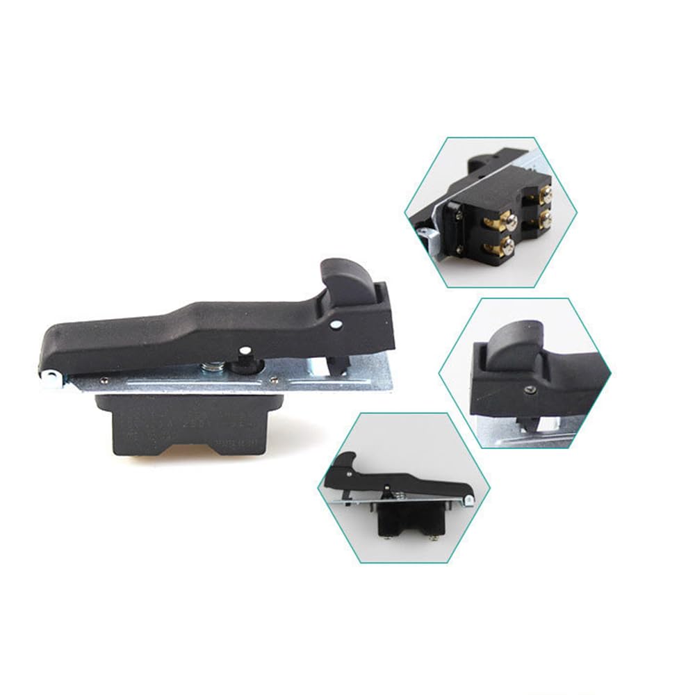 1Pc2NO AC 250V 12A Power Trigger Switch for Hitachi 180 Angle Grinder