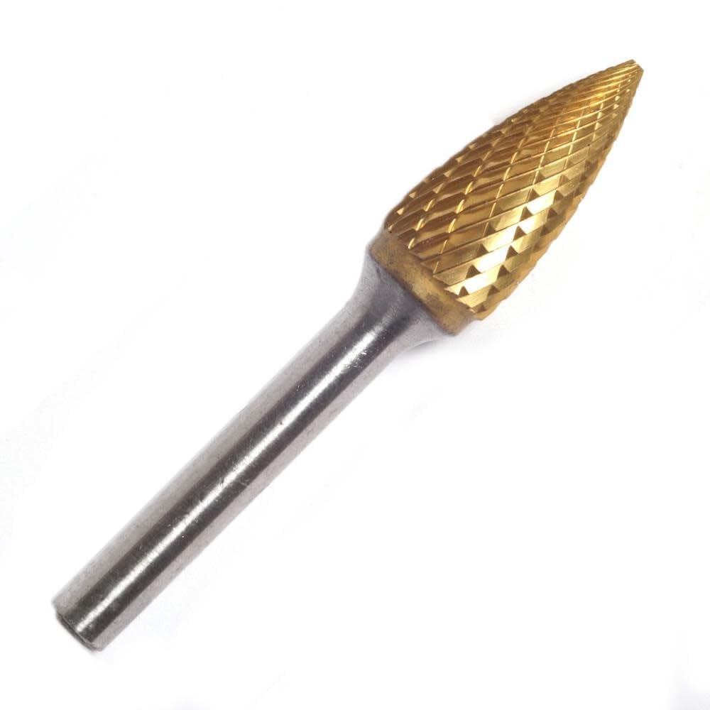 Champion Cutting Tool Sg3 Double Cut Tin Carbide Burr