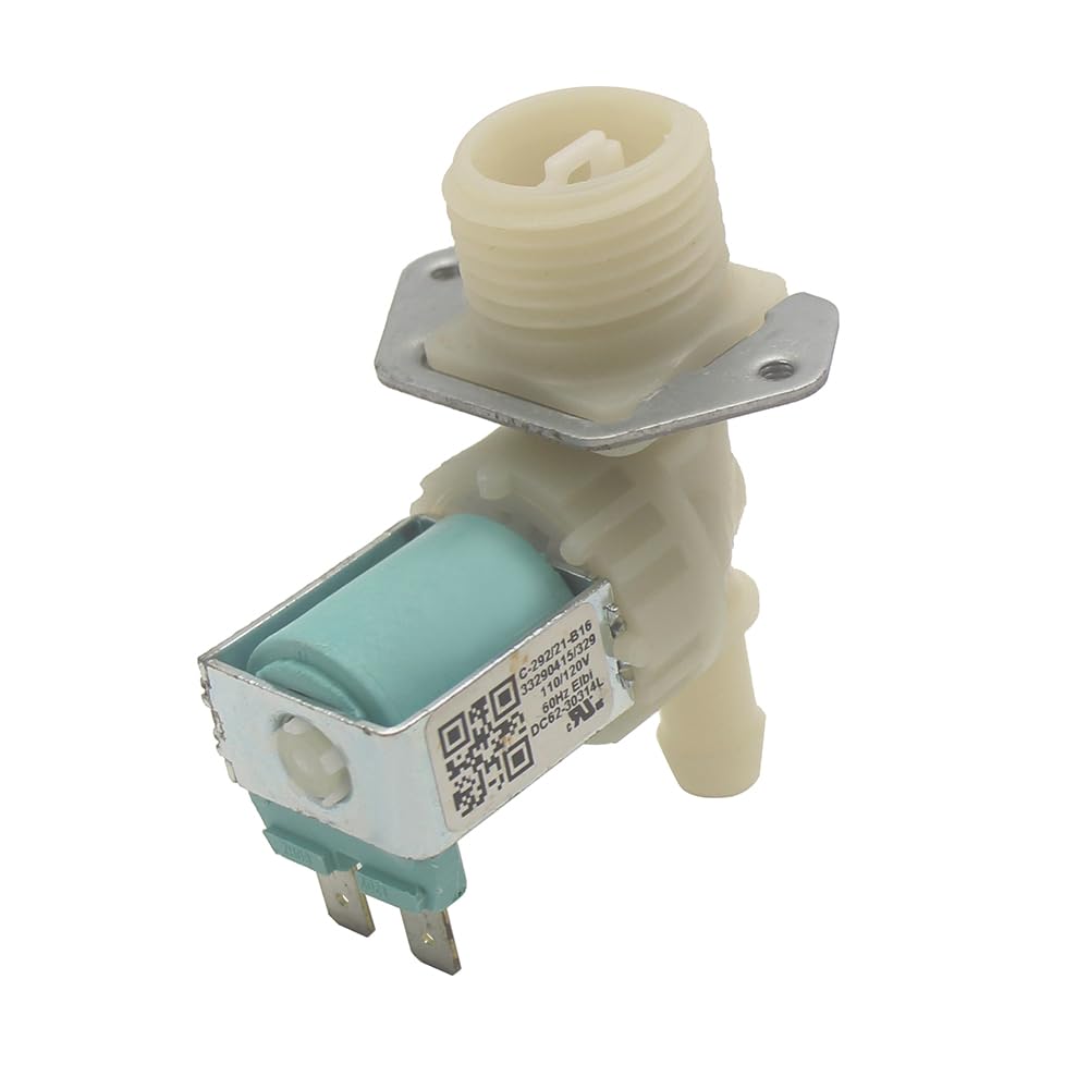 C-292/21-B16 AC 110V - 120V 60Hz Dishwasher Water Inlet Valve DC62-30314L Fits for Samsung Dishwasher Replacement PS4209101 PAP5582579 3992459