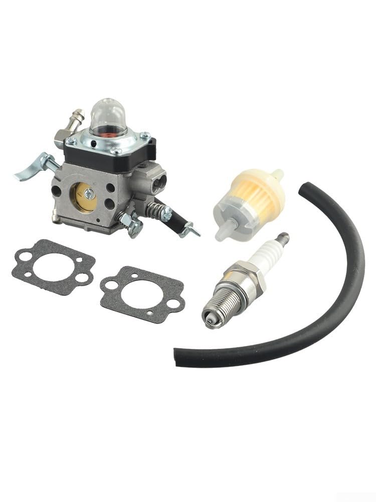 Carburetor Kit for Wacker BS50-2 BS60-2 BS70-2i for HDA 242 252 Concrete Saws with Fuel Line Gasket Spark Filter Replacement Parts