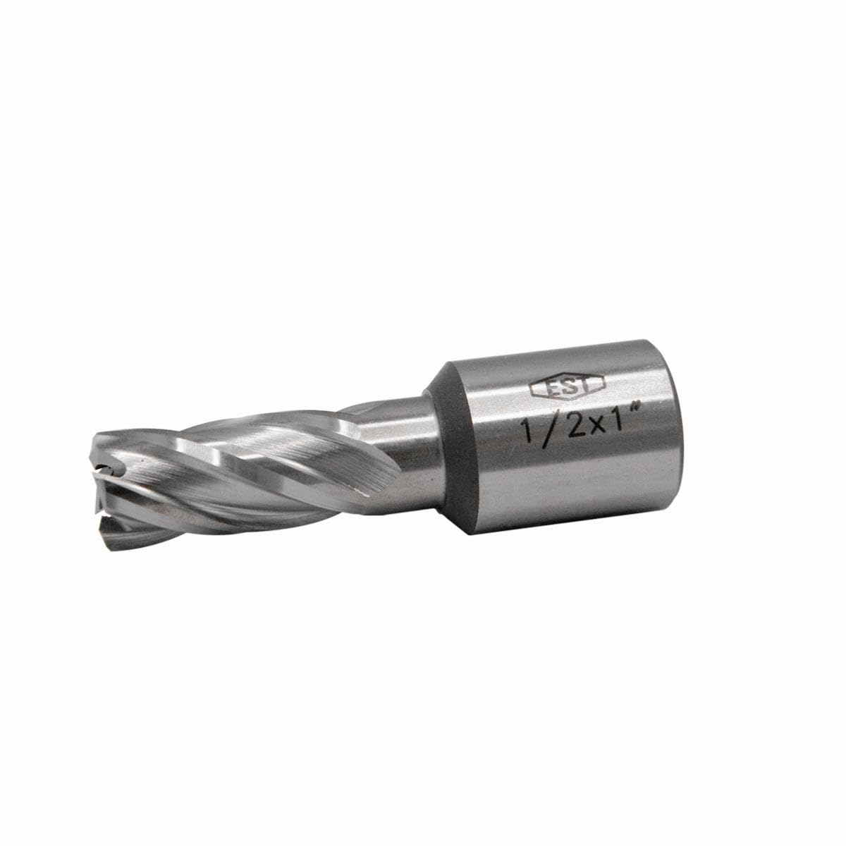 EST HSS M2AL Annular Cutter 1" DOC with 3/4" Weldon Shank for Magnetic Drill Press (D1/2" X 1")