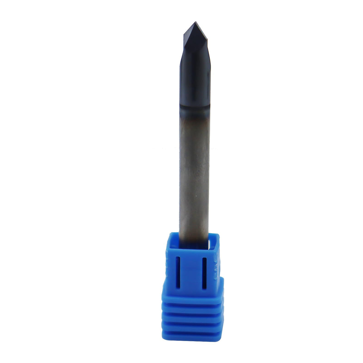 1/4in Solid Carbide End Mill, Chamfer Mill - Double End, 2 Flutes