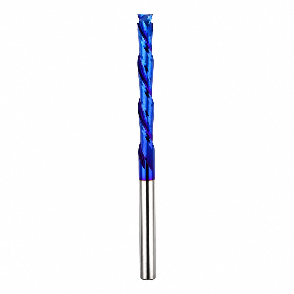 Extra Long Compression CNC Router Bit 1/4" Shank 2" Cutting Length End Mill