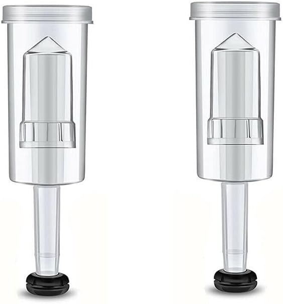 3-Piece Fermentation Airlock Set with Grommet for Home Brewing Beer Wine Mead Kombucha - S-Shaped Bubbler Design