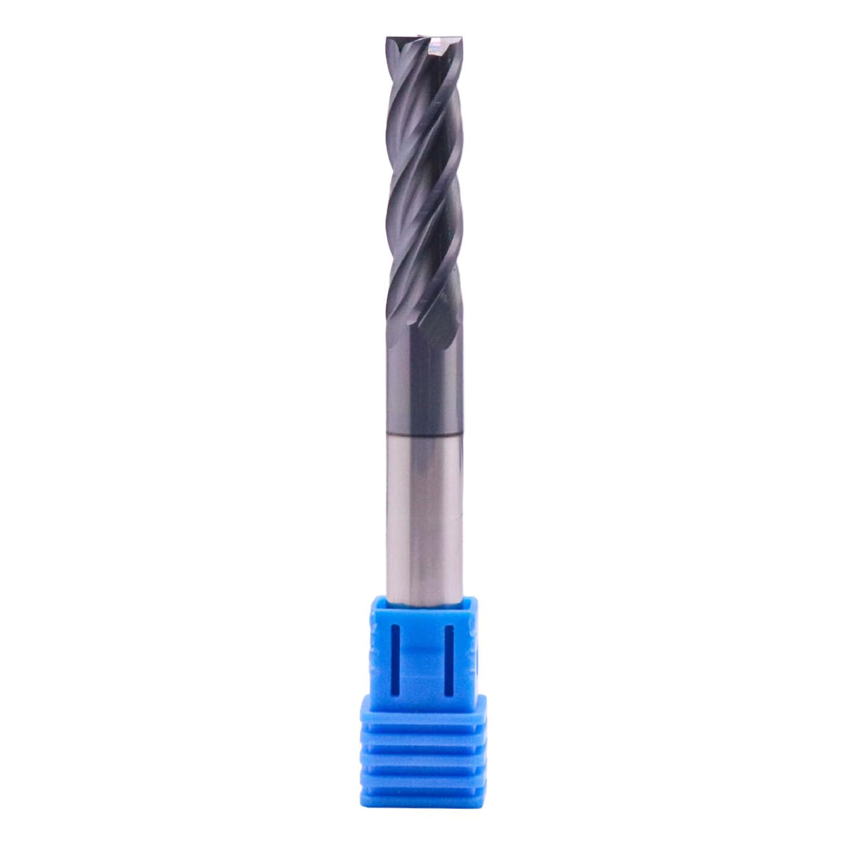 5/16" 4 Flute Solid Carbide Long Square End Mill, 3" OAL, AlTiN Coated
