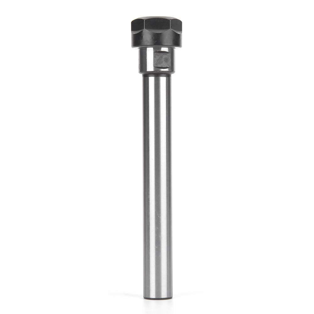 Hilitand ER Collet Chuck Holder, 5.9in Straight Shank Collet Chuck Toolholder ER20A-150L 20 25 32mm Rod Dia CNC Lathe Milling (C20)