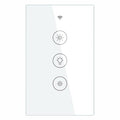 WiFi Smart Dimmer Switch, Glass Panel Wall Light Switch，2.4GHz