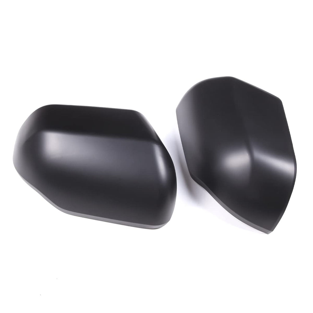Car ABS Outside Rearview Mirror Cover,Fit For Toyota Tundra/Sequoia 2022-2025+ Rearview Mirror Protect Covers Door Side Moulding Exterior Decoration Trims (Matte Black, With Turn Signal)
