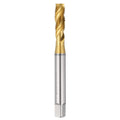 Workkyma M10 x 1.5 Spiral Flute Thread Tap M2 HSS Industrial Titanium